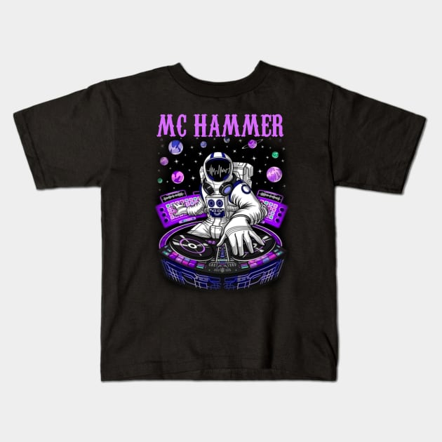 MC HAMMER RAPPER Kids T-Shirt by Tronjoannn-maha asyik 